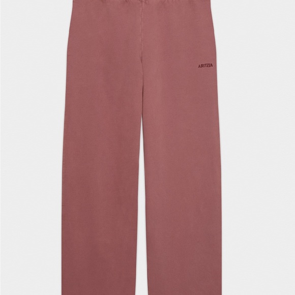 Aritzia Cozy Sweatfleece Mega Straight Sweatpant - Picture 1 of 5